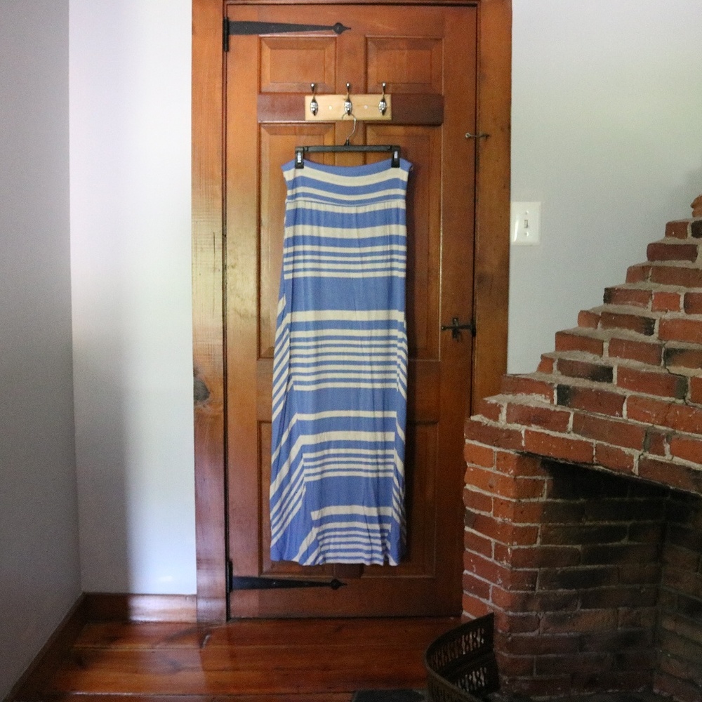 Blue & White Skirt